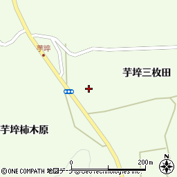 宮城県栗原市築館芋埣仙能周辺の地図
