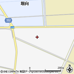山形県鶴岡市福田八日田周辺の地図