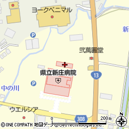 山形県新庄市金沢720周辺の地図