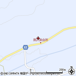 山形県最上郡最上町黒澤8周辺の地図