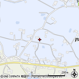 宮城県登米市石越町北郷芦倉22周辺の地図