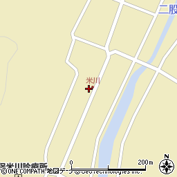 宮城県登米市東和町米川町43周辺の地図