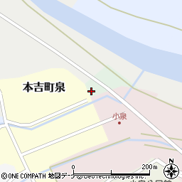 宮城県気仙沼市本吉町新南明戸周辺の地図