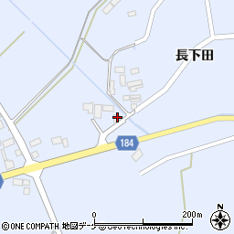 宮城県登米市石越町北郷長下田58周辺の地図