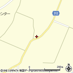 山形県新庄市金沢98周辺の地図