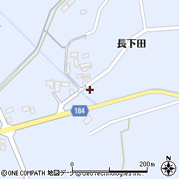 宮城県登米市石越町北郷長下田134周辺の地図