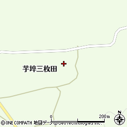 宮城県栗原市築館芋埣相撲坂1周辺の地図