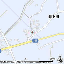 宮城県登米市石越町北郷長下田25周辺の地図