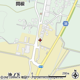 山形県鶴岡市馬町池ノ下85周辺の地図