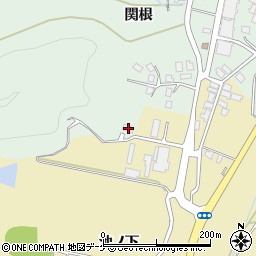 山形県鶴岡市下川関根260周辺の地図