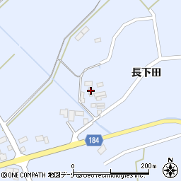 宮城県登米市石越町北郷長下田39周辺の地図