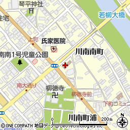 若柳金成商工会周辺の地図