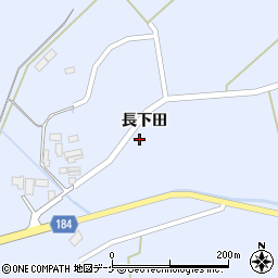 宮城県登米市石越町北郷長下田76周辺の地図