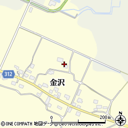 山形県新庄市金沢3141周辺の地図