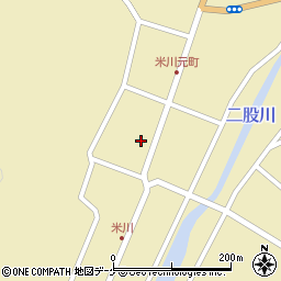 宮城県登米市東和町米川町25周辺の地図