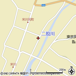 宮城県登米市東和町米川町104周辺の地図