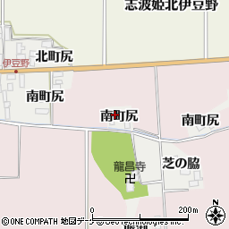 宮城県栗原市志波姫伊豆野（南町尻）周辺の地図