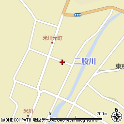 宮城県登米市東和町米川町105周辺の地図