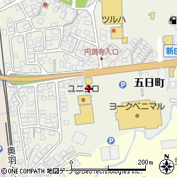 眼鏡市場新庄ヨークタウン店周辺の地図