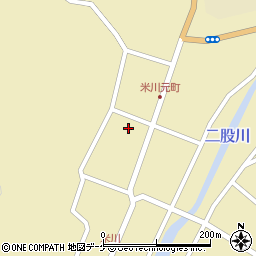 宮城県登米市東和町米川町21周辺の地図