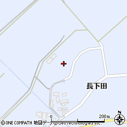 宮城県登米市石越町北郷長下田3周辺の地図