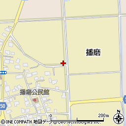 山形県鶴岡市播磨樋口周辺の地図