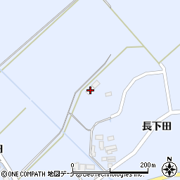 宮城県登米市石越町北郷長下田1周辺の地図