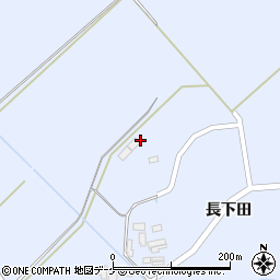 宮城県登米市石越町北郷長下田253周辺の地図