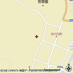 宮城県登米市東和町米川町裏59周辺の地図