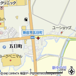 サンリツ新庄株式会社周辺の地図