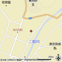 宮城県登米市東和町米川町134周辺の地図