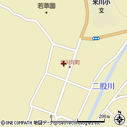 宮城県登米市東和町米川町12周辺の地図