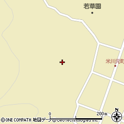 宮城県登米市東和町米川町裏61周辺の地図