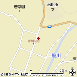 宮城県登米市東和町米川町117周辺の地図