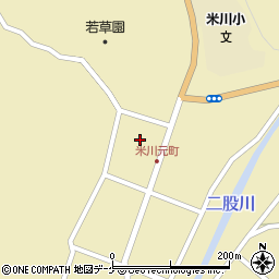 宮城県登米市東和町米川町10周辺の地図