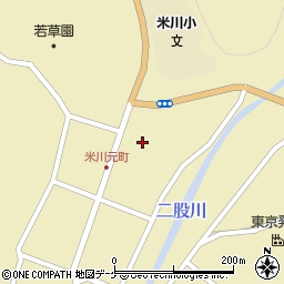 宮城県登米市東和町米川町119周辺の地図