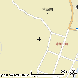 宮城県登米市東和町米川町裏58周辺の地図