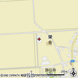 鶴岡市栄コミュニティ防災センター周辺の地図