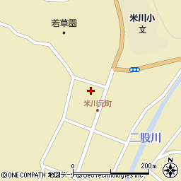 宮城県登米市東和町米川町8周辺の地図