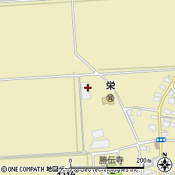 鶴岡市役所　栄コミュニティ防災センター周辺の地図