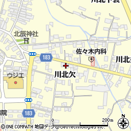 小田生花店周辺の地図