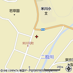 宮城県登米市東和町米川町121周辺の地図