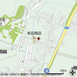 山形県鶴岡市下川関根144周辺の地図