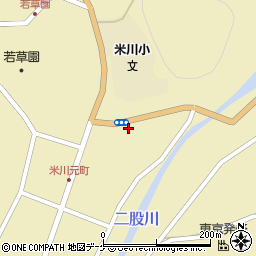 宮城県登米市東和町米川町128周辺の地図