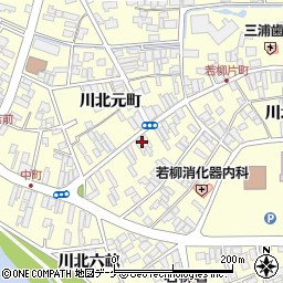 ミウラ塗料店周辺の地図