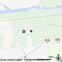 宮城県栗原市志波姫刈敷袋152周辺の地図