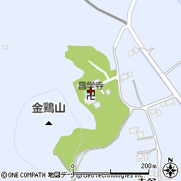 昌学寺周辺の地図
