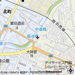 多田理容店周辺の地図