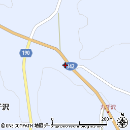 岩手県一関市花泉町永井九千沢392周辺の地図