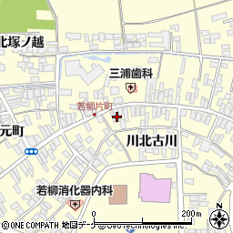 宮城県栗原市若柳川北片町9周辺の地図